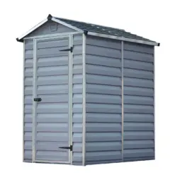 Skylight Storage Sheds 4x6 Grey